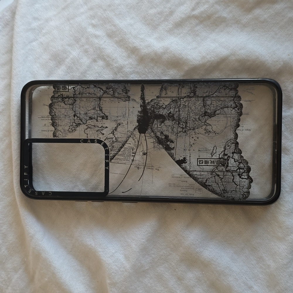 Samsung Galaxy S21 Ultra Butterfly Map case by Casetify